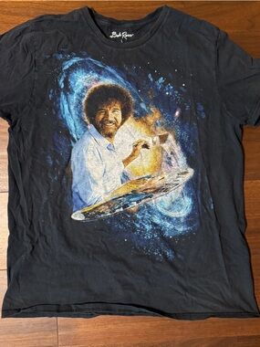 Bob Ross (tm) graphic tee